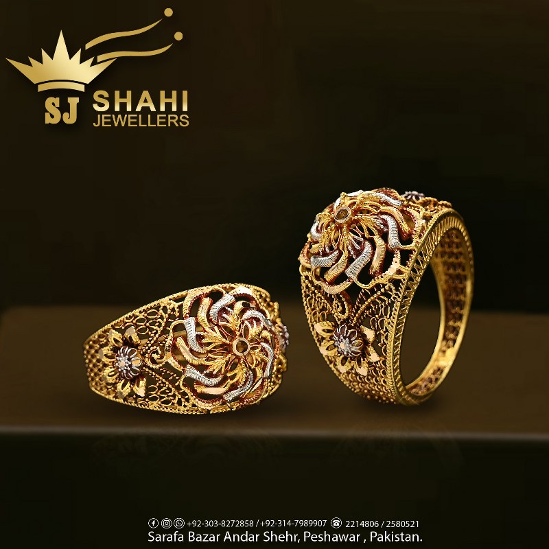 Gold Rings - Plain Floral Design Ring 04-08 - SPE Gold,Chennai