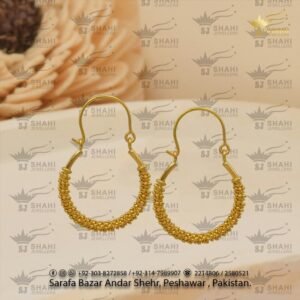 Gold Earring Designs for Women with Prices in Peshawar Pakistan